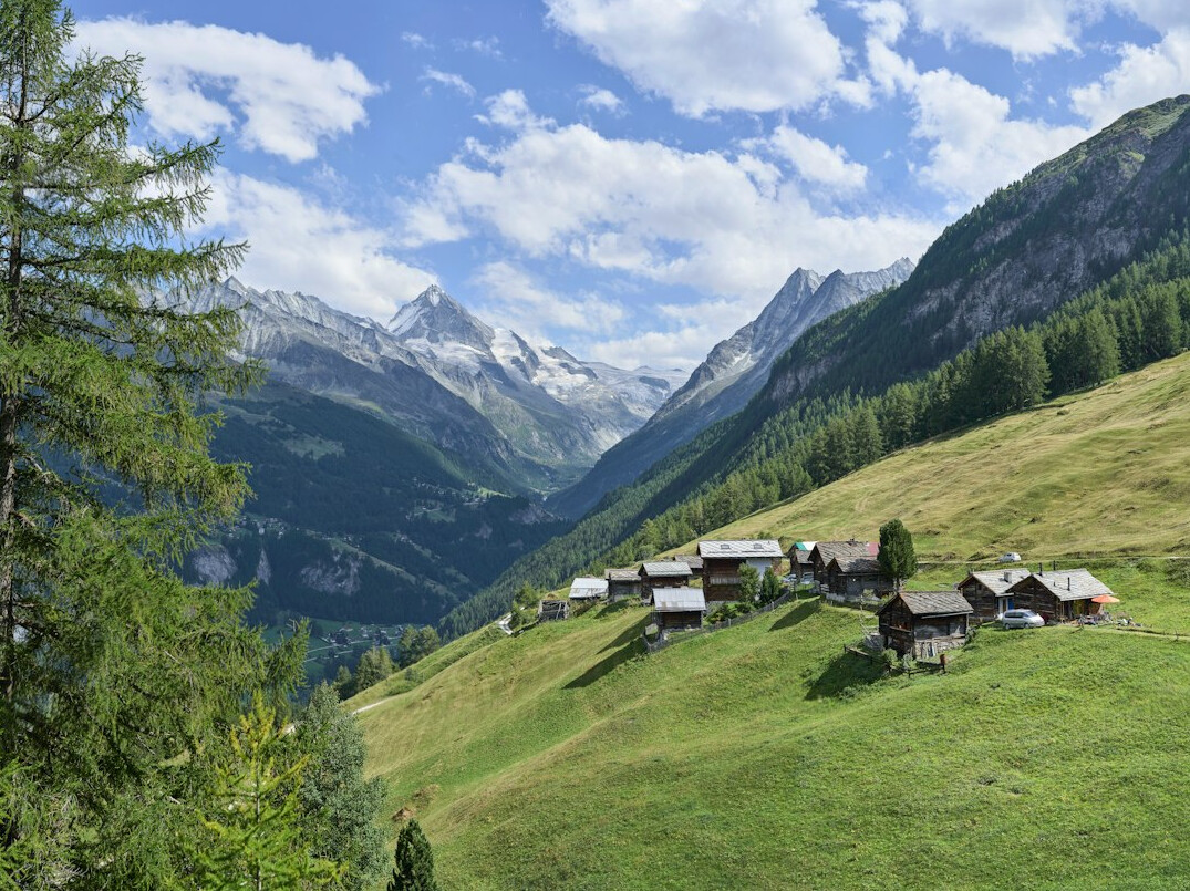 alpine mountain peaks