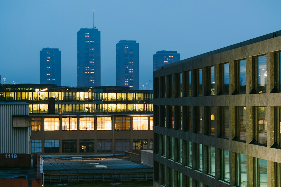 swiss city modern architecture
